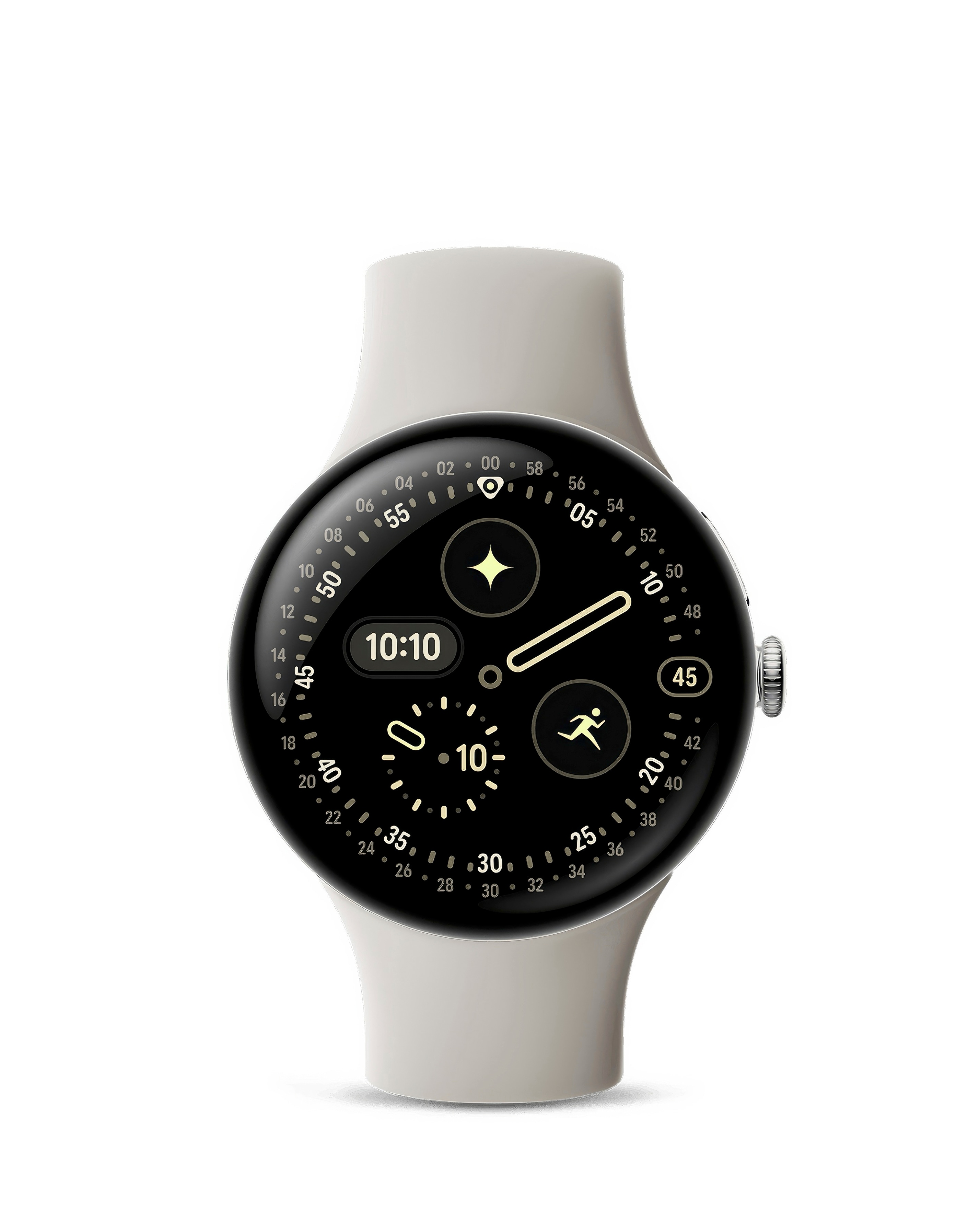Google Pixel Watch 4 45mm - Porcelain