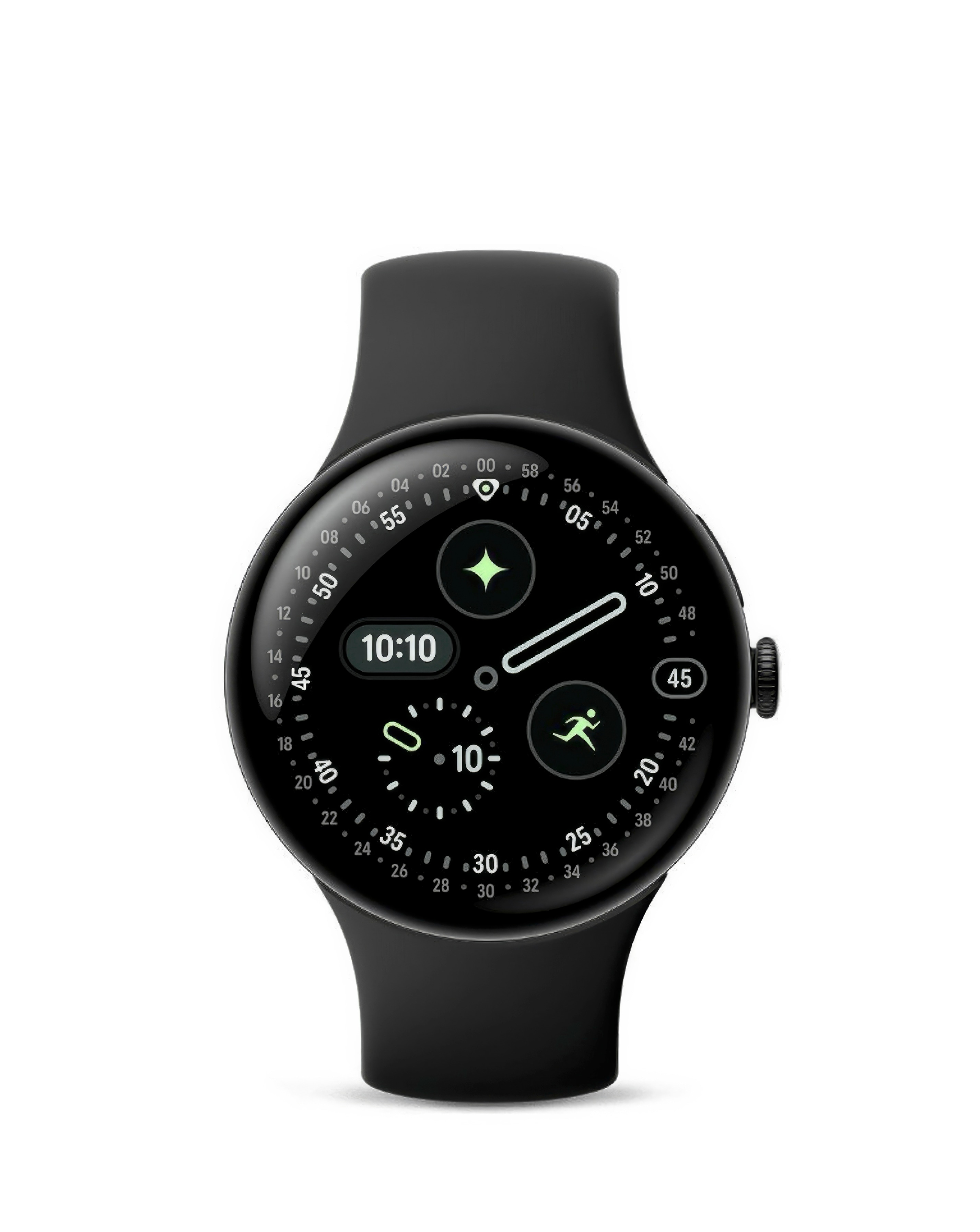 Google Pixel Watch 4 45mm - Black
