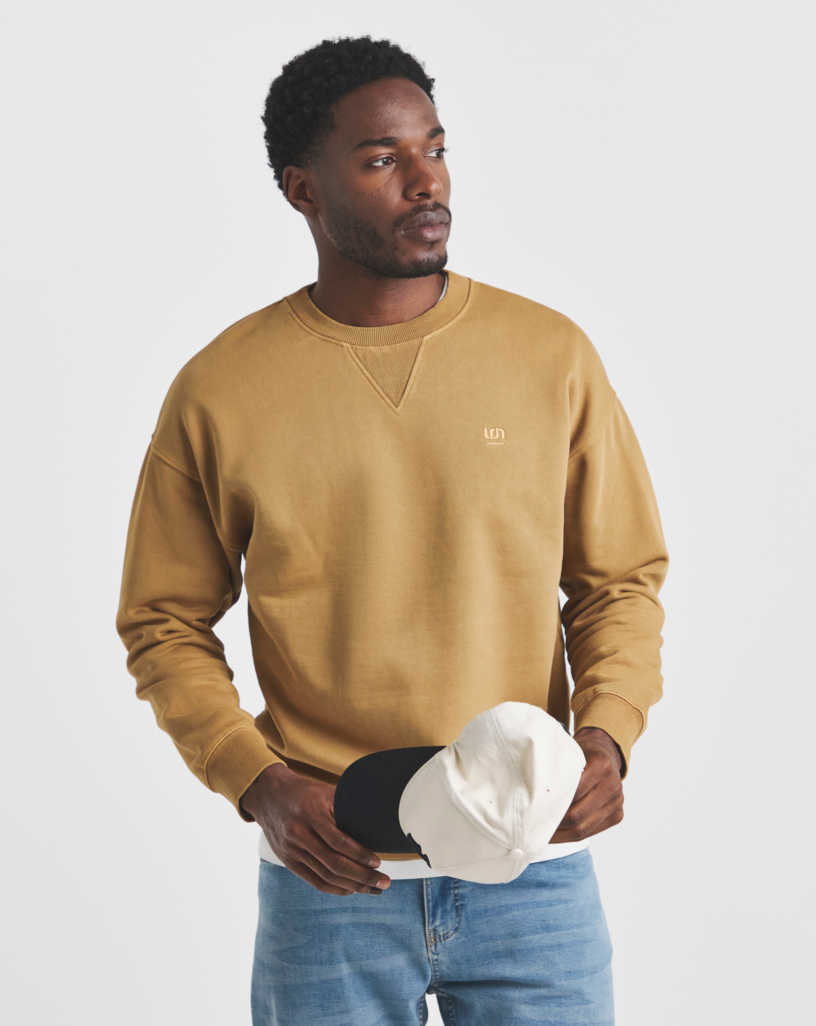 Union Garment Dyed Crew Sweat