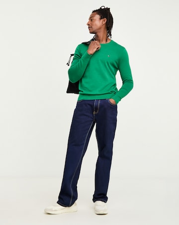 Tommy Hilfiger Essential Cotton Crew Neck Jumper