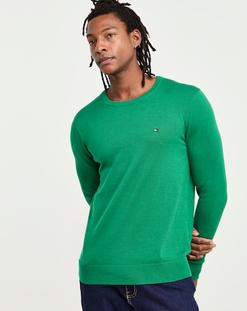 Tommy Hilfiger Essential Cotton Crew Neck Jumper