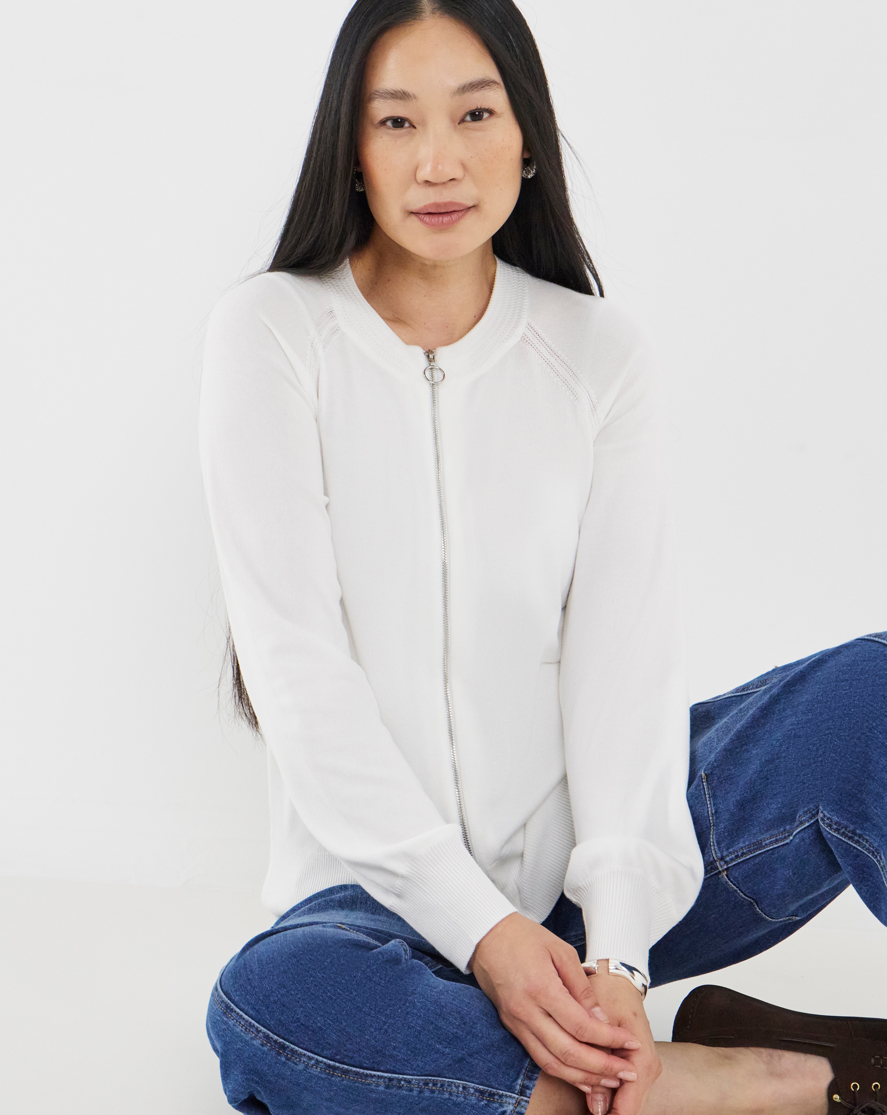 Lightweight Knitted Bomber