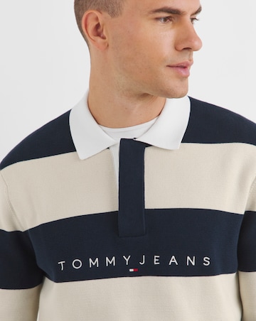 Tommy Jeans Striped Rubgy Polo