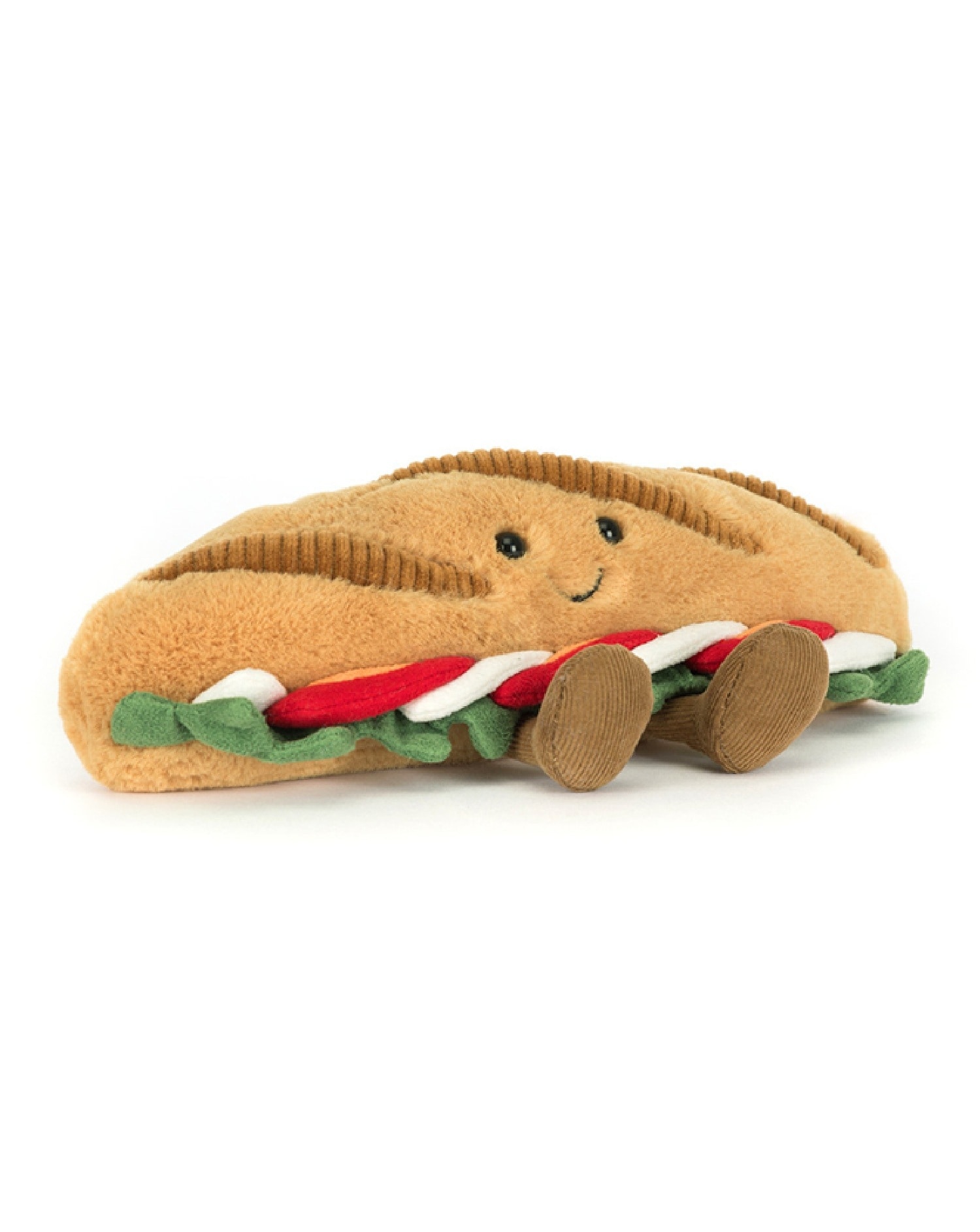 New In - JellyCat - Amuseables Caprese Baguette