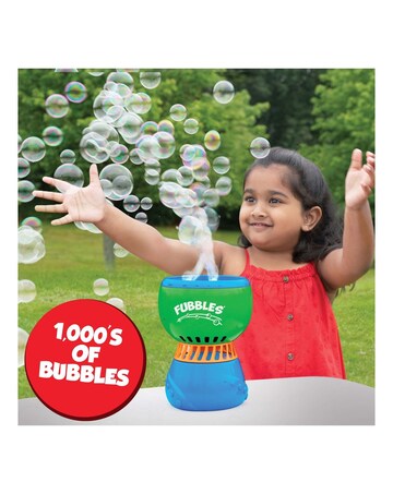 Fubbles No-Spill Fun-Finiti Bubble Machine