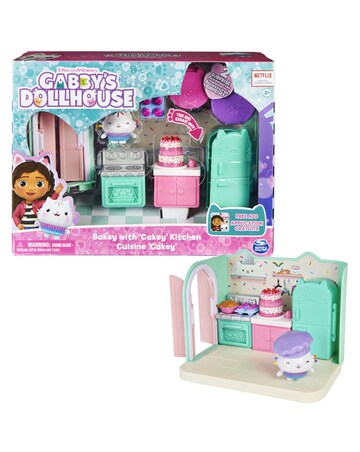 Gabby's Dollhouse Bakey with Cakey Kitchen