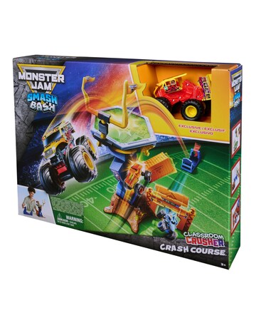 Monster Jam 1:64 Smash N Bash Playset