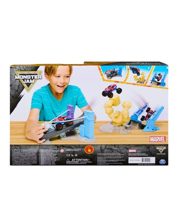 Monster Jam 1:64 Marvel Playset