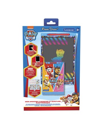 Paw Patrol 11'' multicolor learning drawing E-ink tablet with stencils