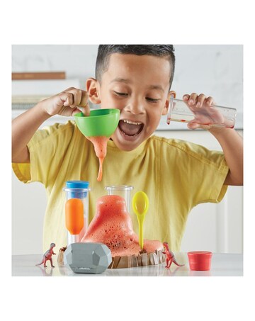 Fizzy Volcano Preschool Science Lab