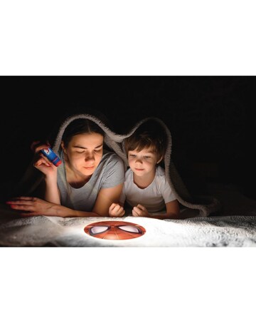 Spider-Man Stories projector and torch light