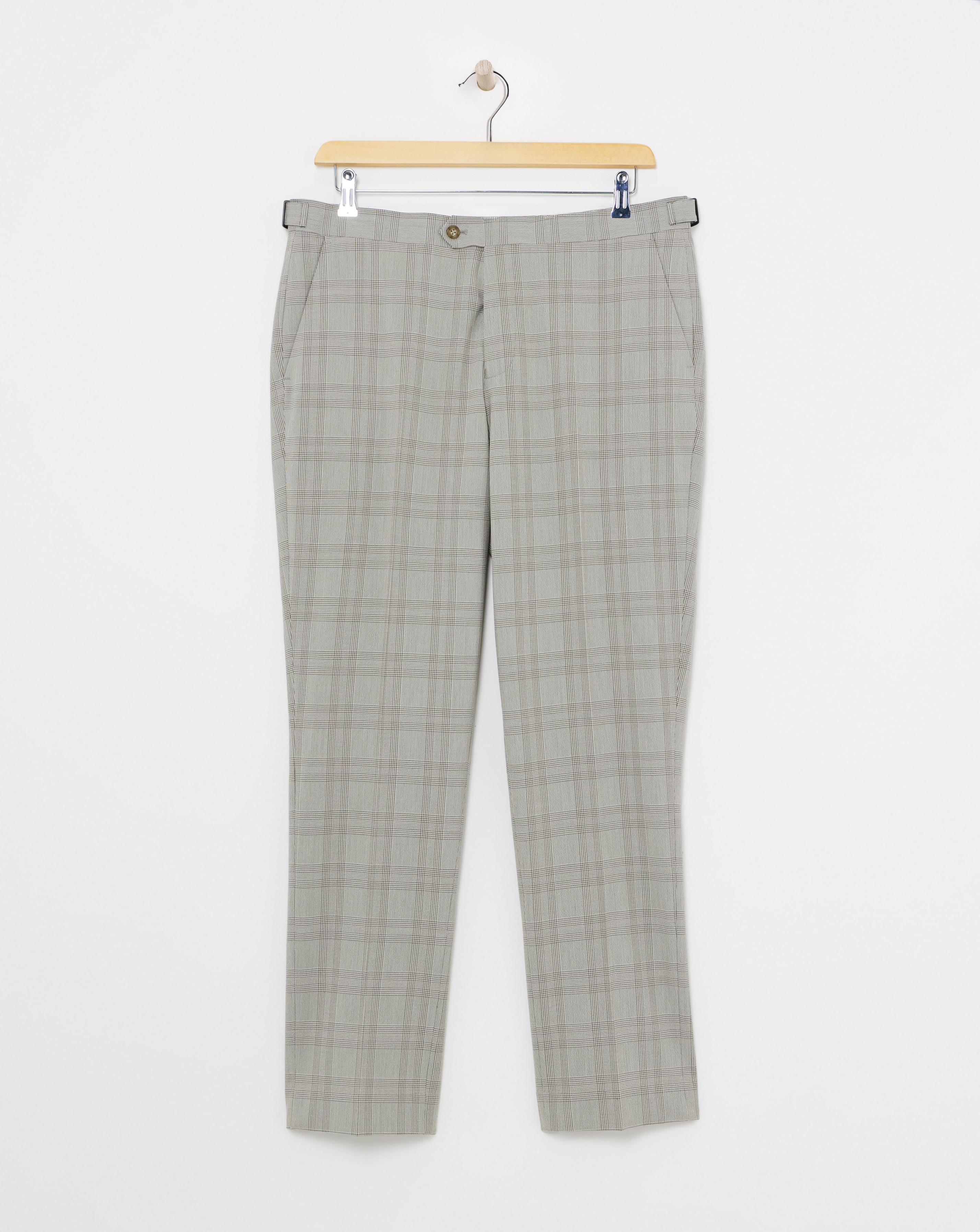 Tailored Check Suit Trouser