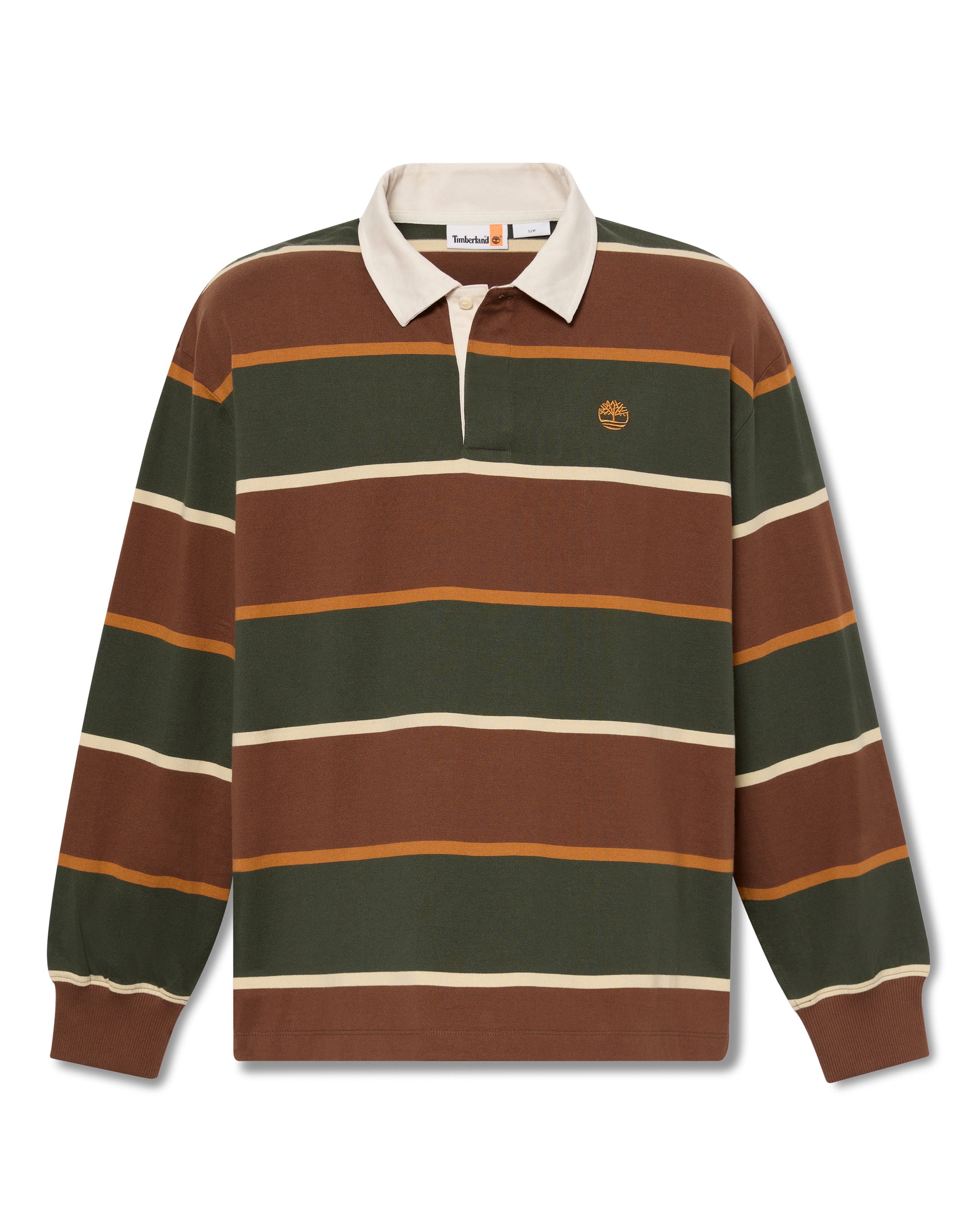 New In - Timberland Long Sleeve Rugby Polo Shirt