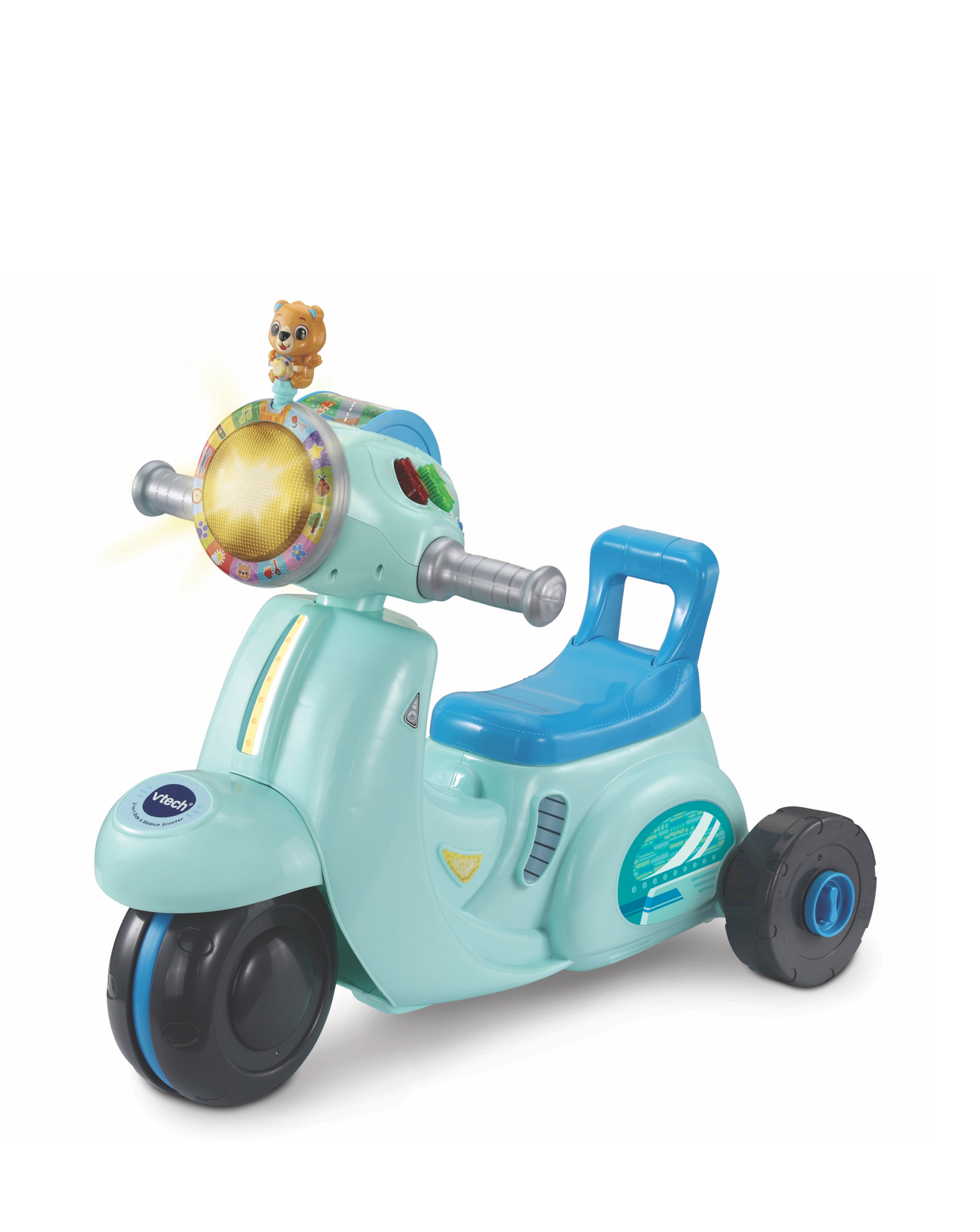 Vtech 2-in-1 Ride & Balance Scooter blue