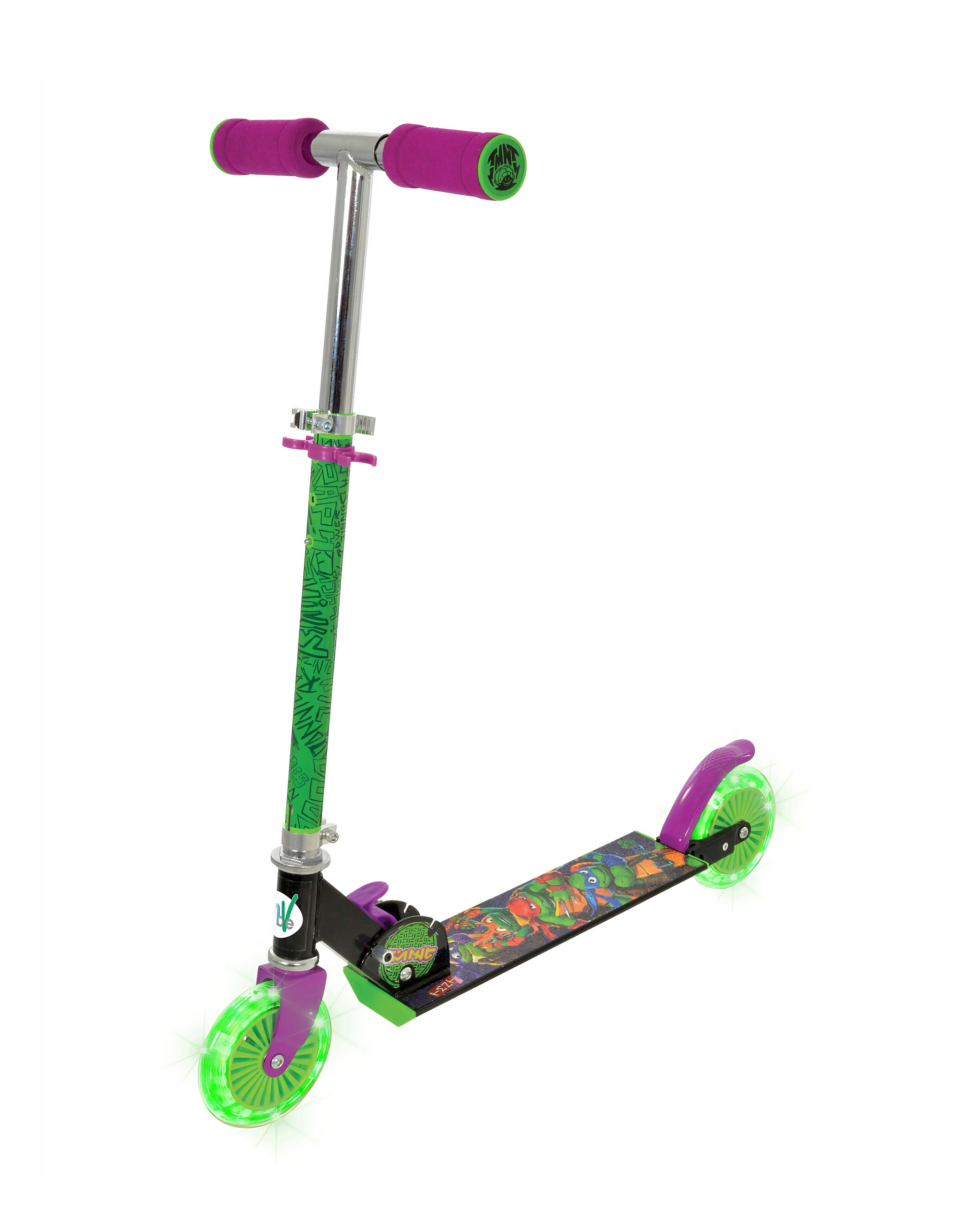 MoVe Turtles Folding Inline Scooter