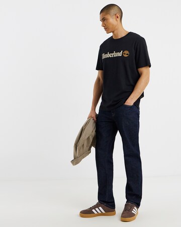 Timberland Linear Logo Short Sleeve Tee