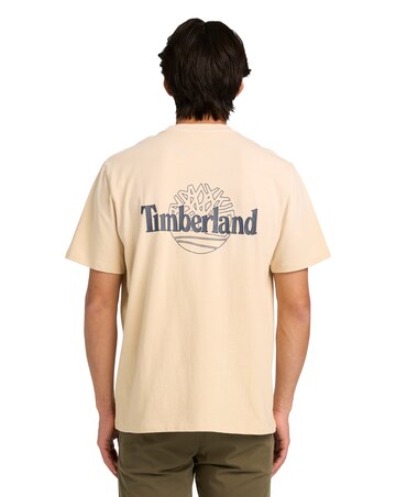 Timberland Sunfaded Back Tree Logo Graphic T-Shirt