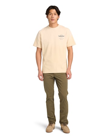 Timberland Sunfaded Back Tree Logo Graphic T-Shirt