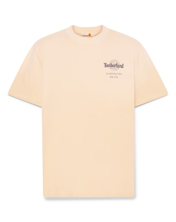 Timberland Sunfaded Back Tree Logo Graphic T-Shirt