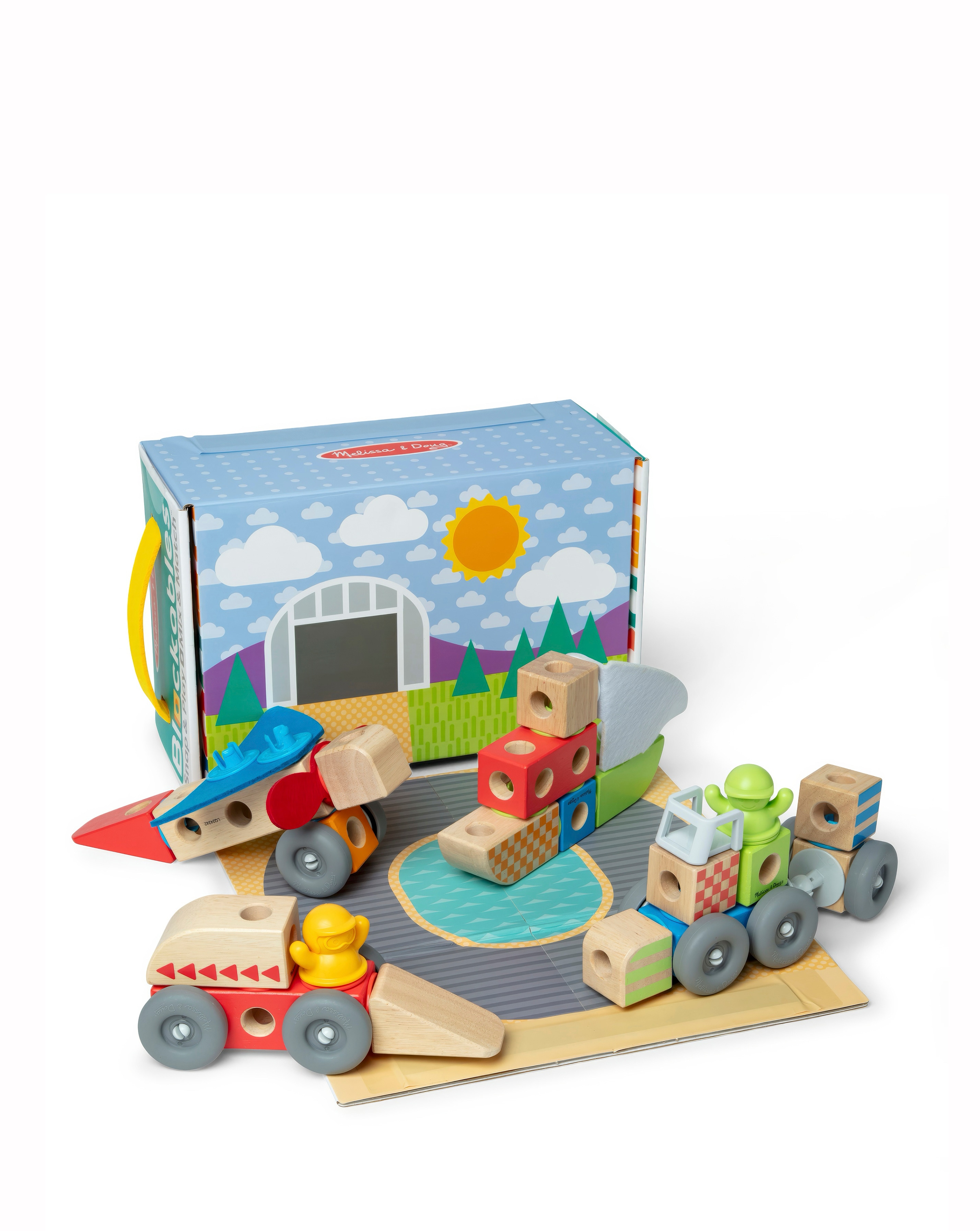 Melissa & Doug Vehicles Playset