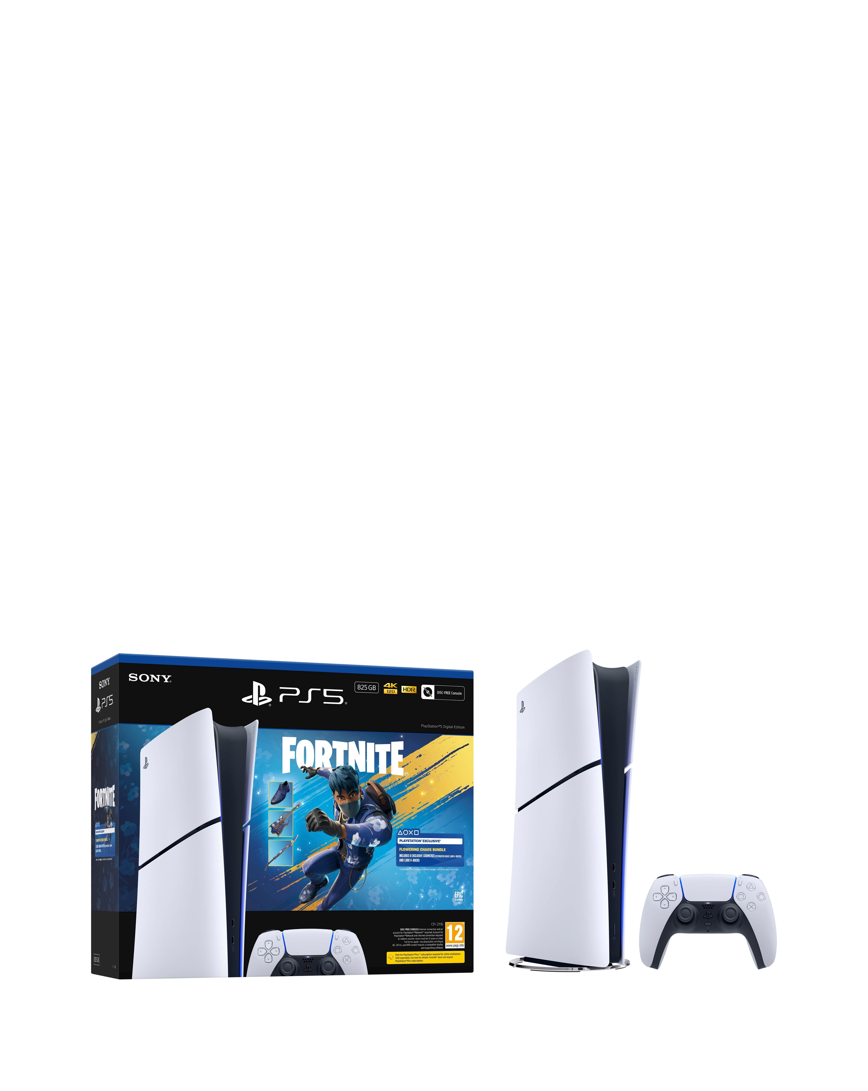 New In - PS5 Digi Fortnite Flowering Chaos Bundle