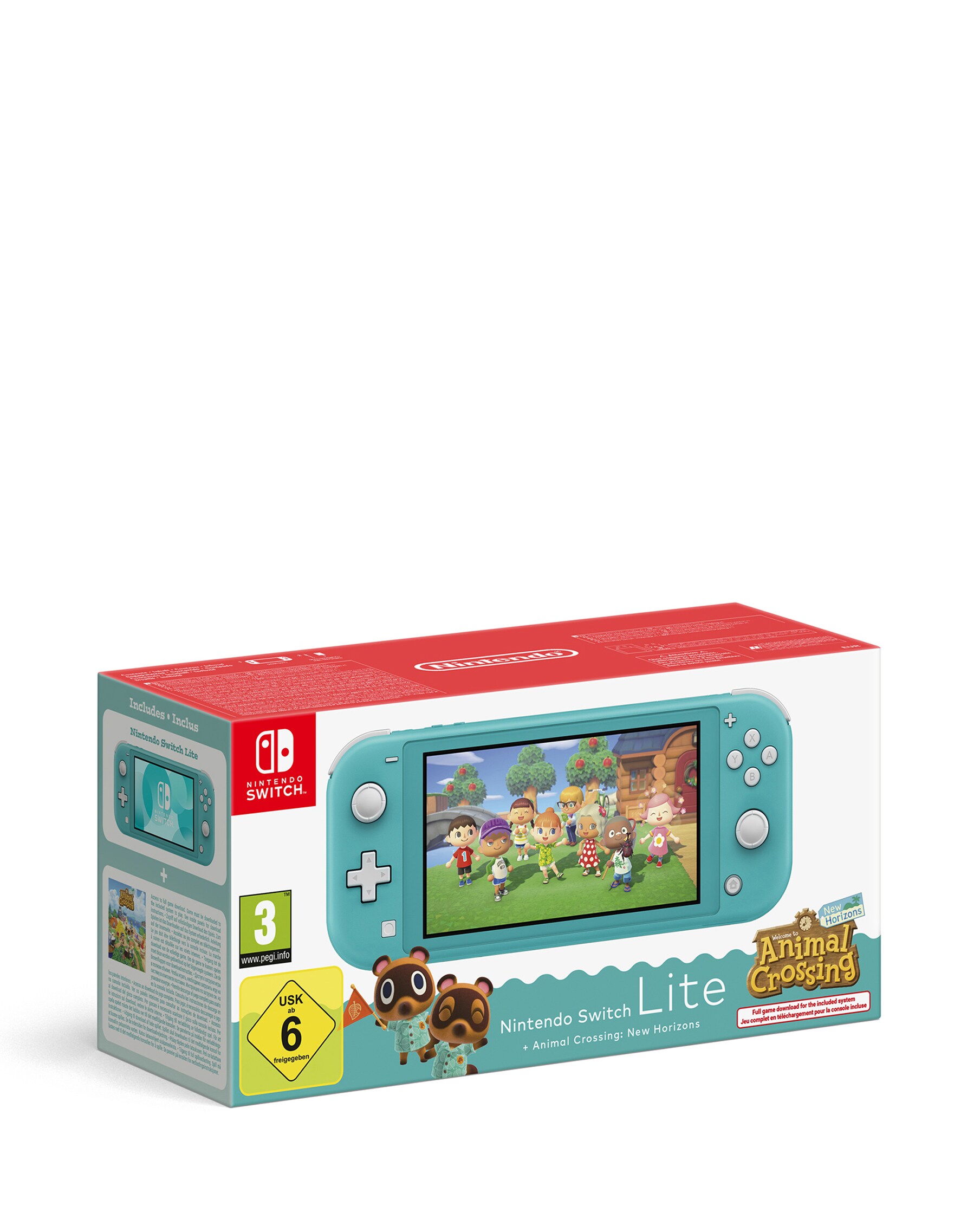New In - Switch Lite + Animal Crossing Horizons