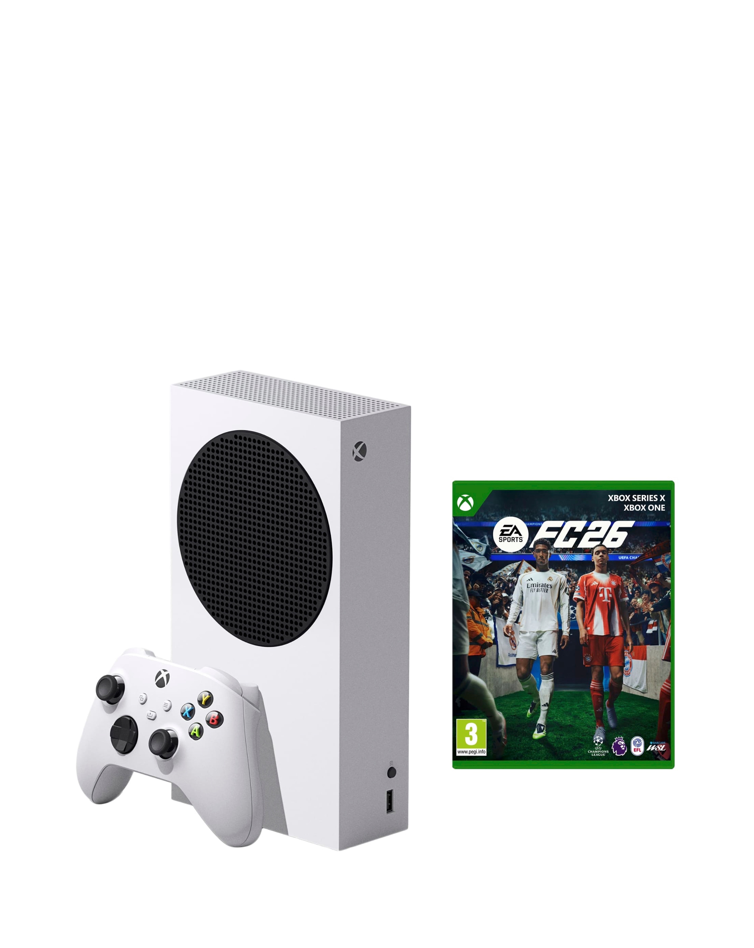 New In - Xbox Series S Console + EA SPORTS FC 26