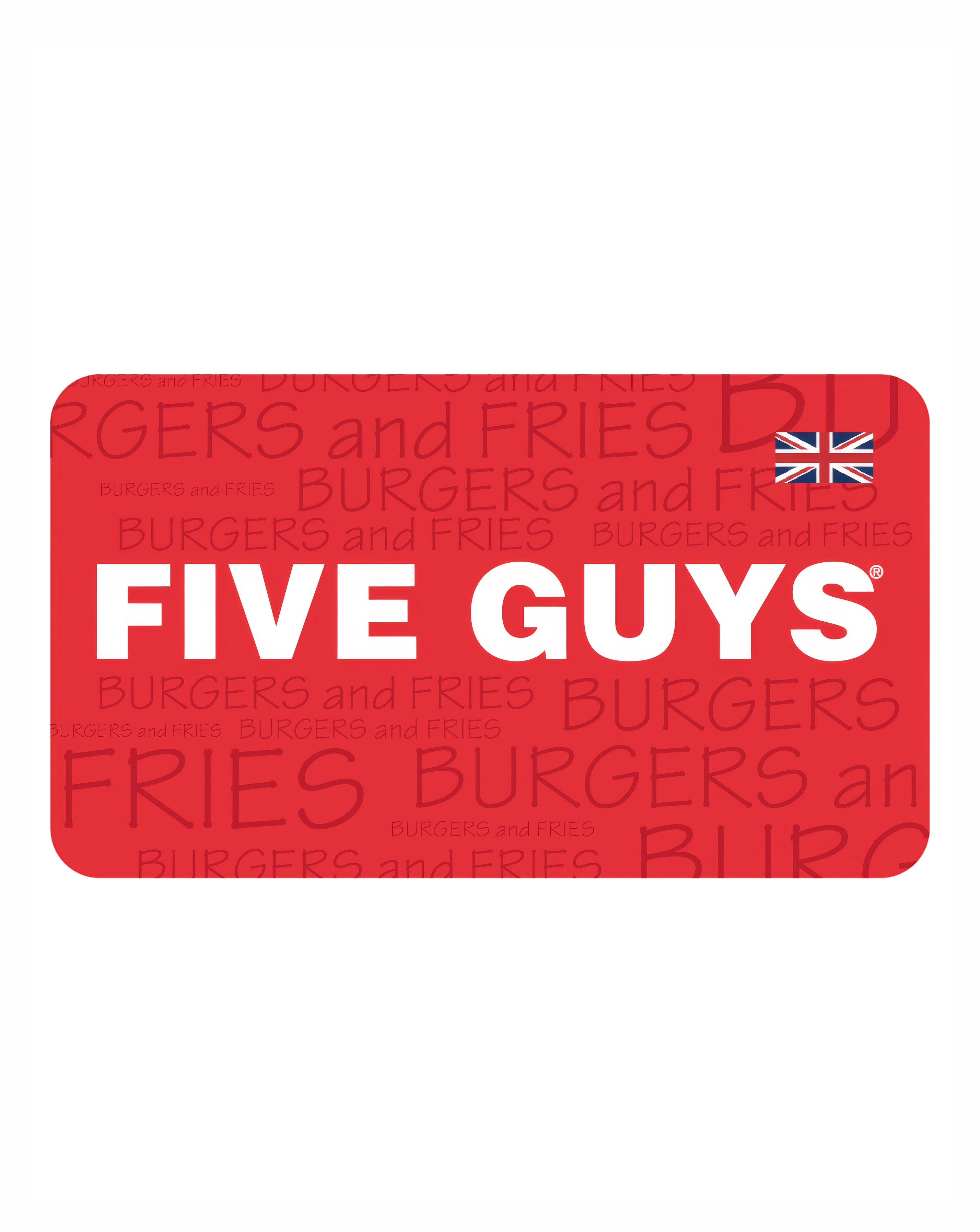 Five Guys #15 Gift Card