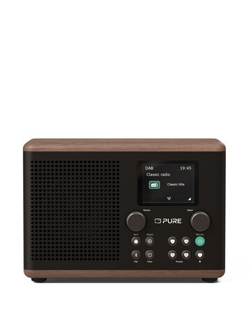 Pure Classic H4 Digital Radio Black/Walnut