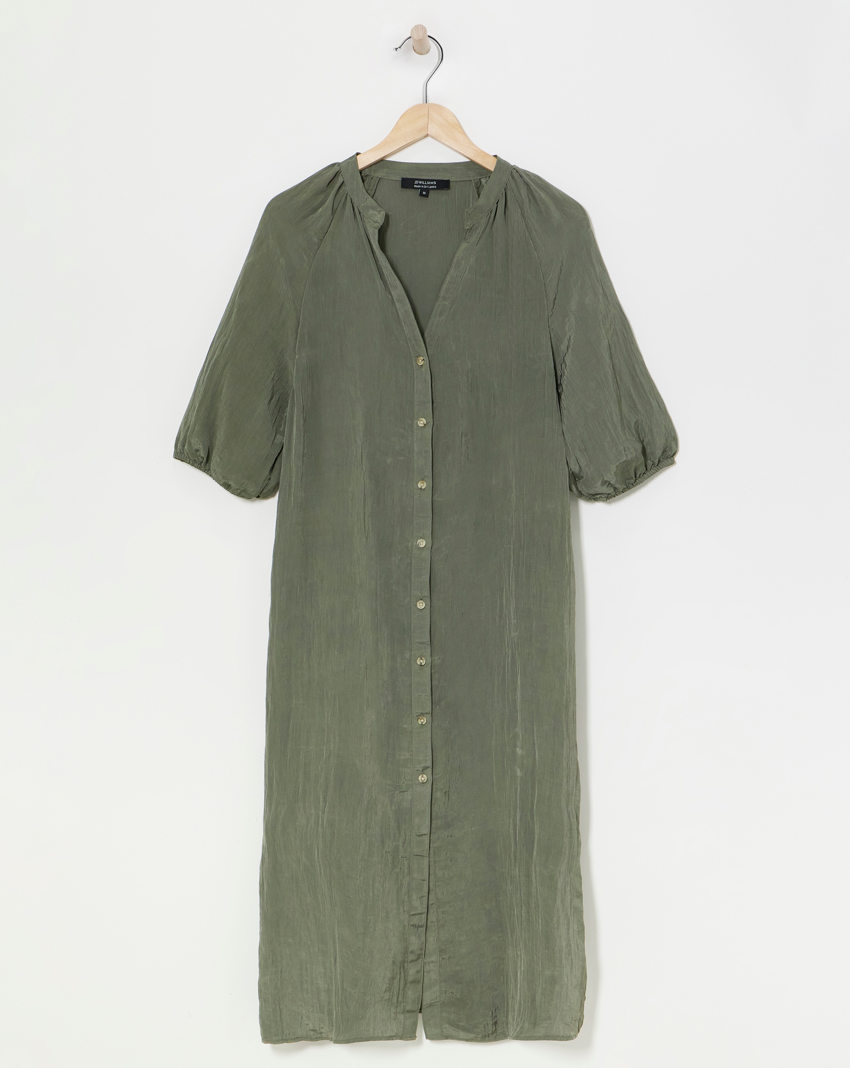 Textured Fabric Kaftan Dress