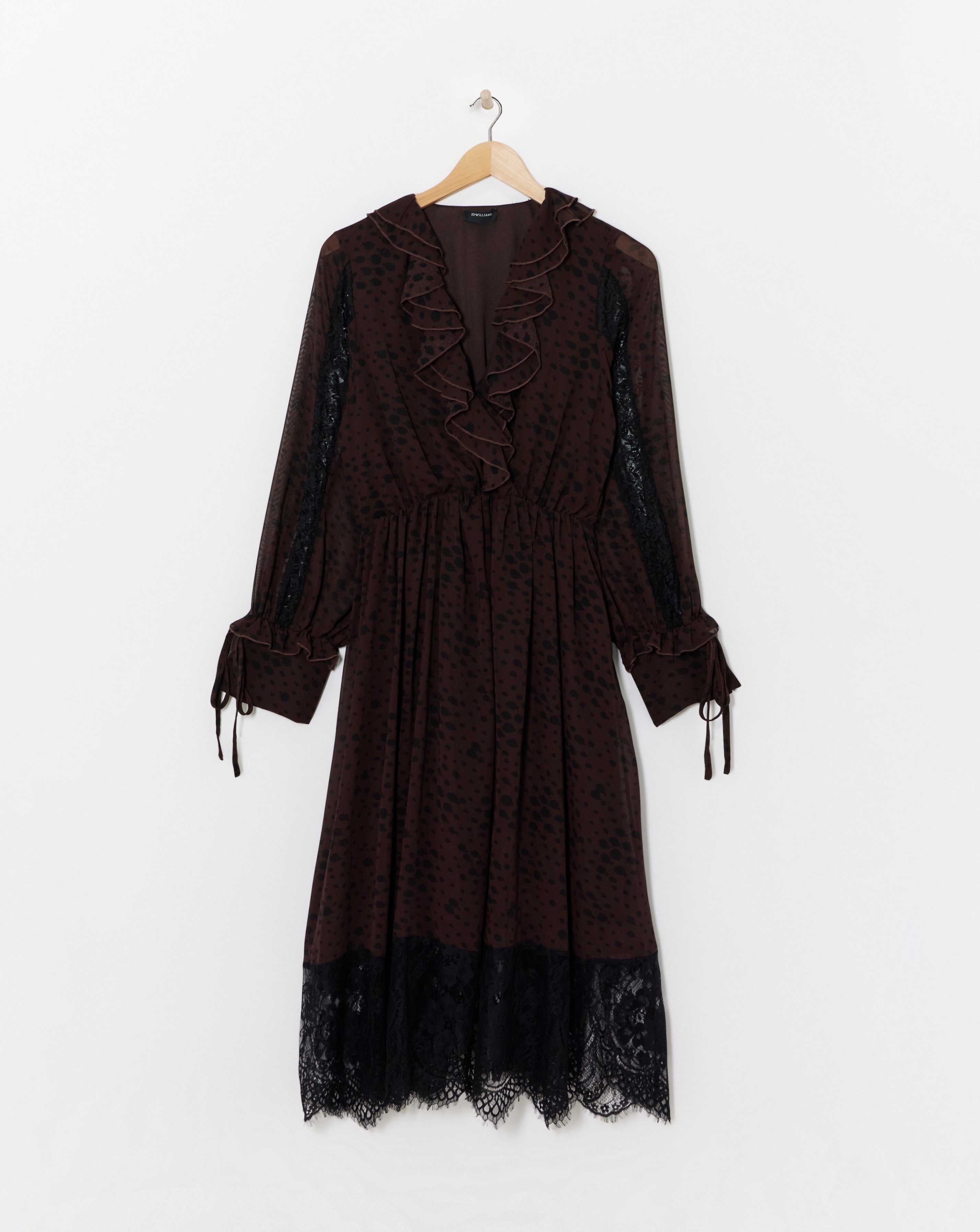 Frill Detail Maxi Dress