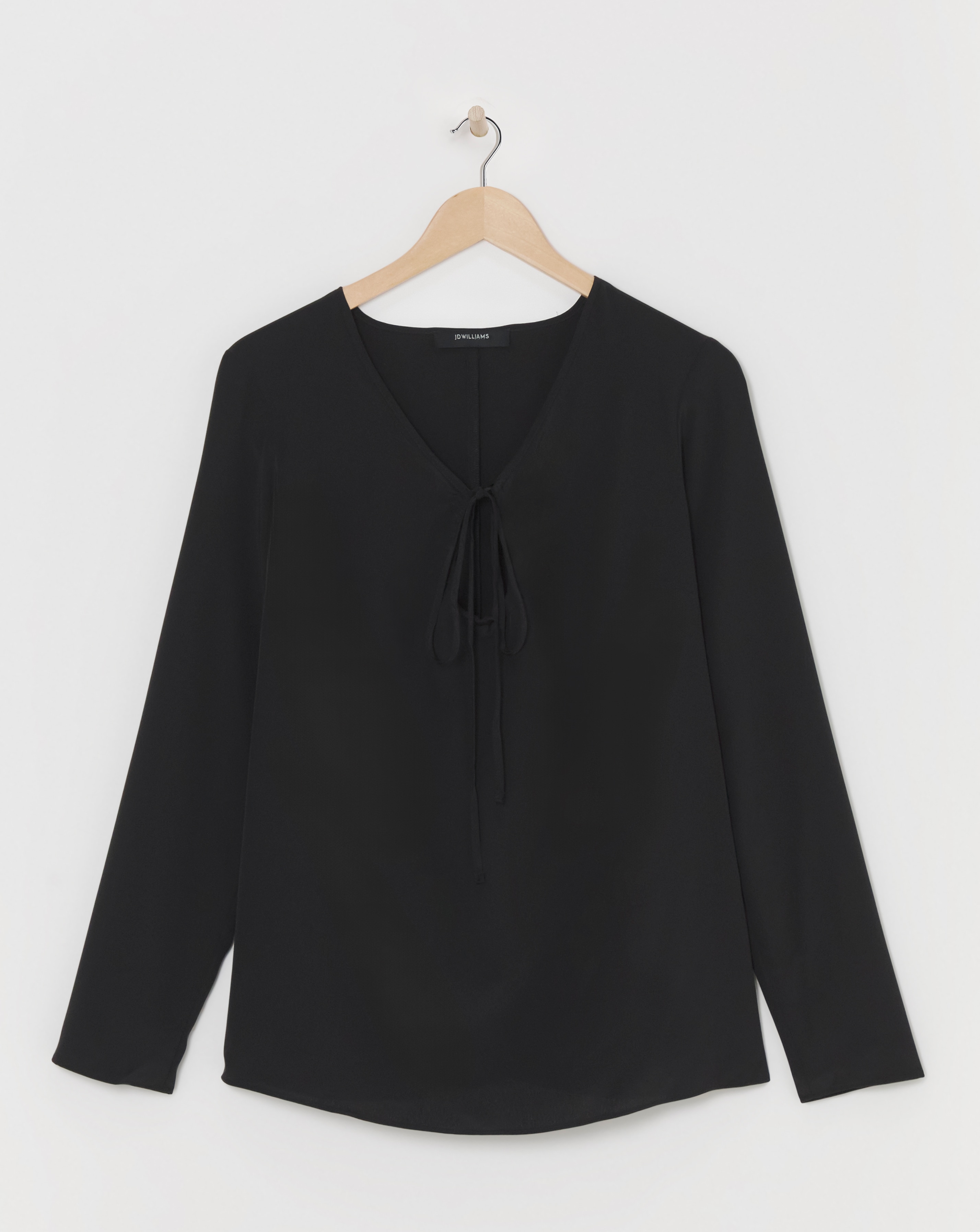 Tie Neck Cut Out Top