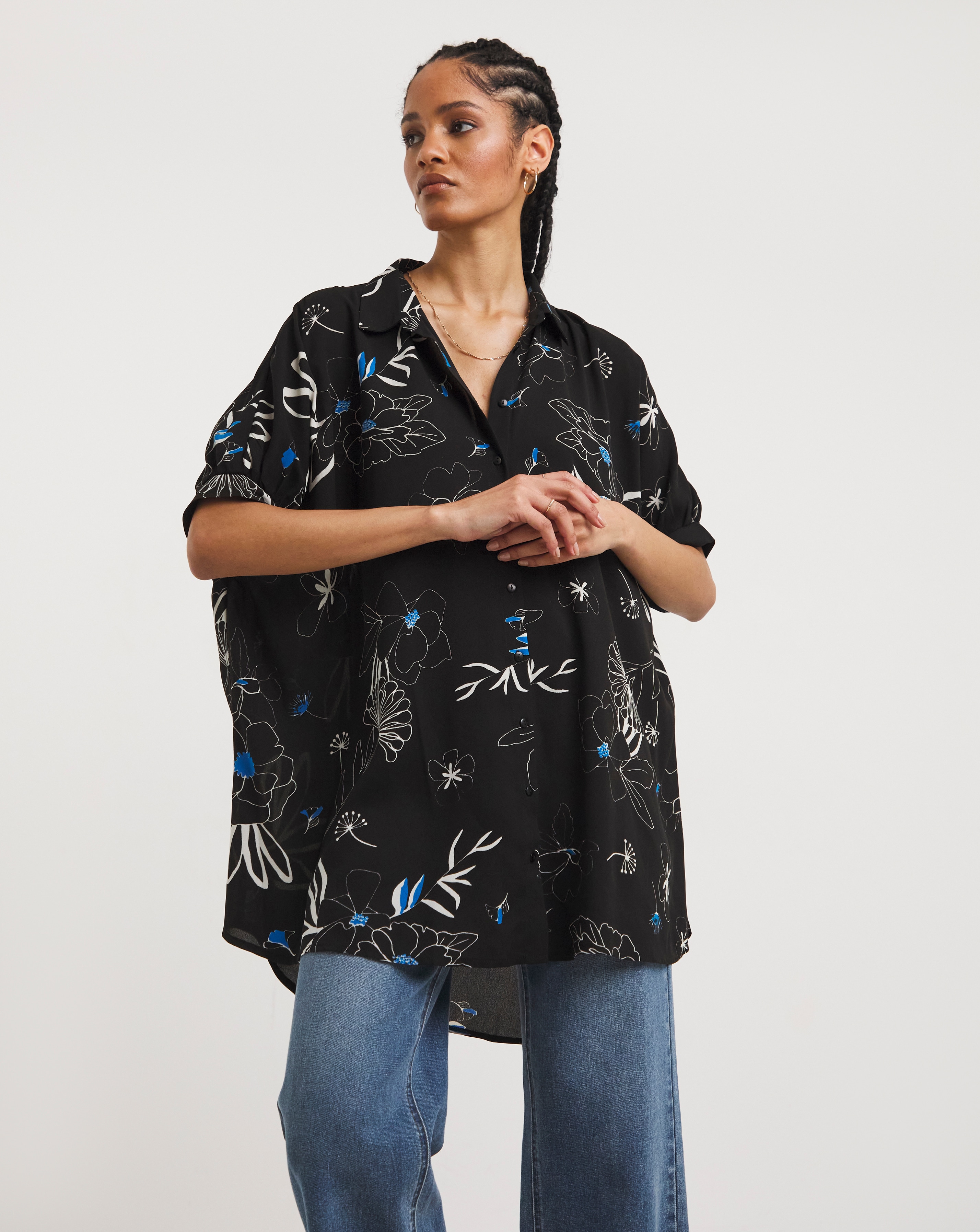 oversized blouse