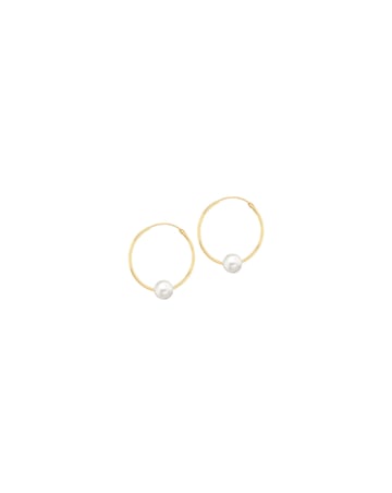 9ct Gold Fresh Water Pearl Earrings