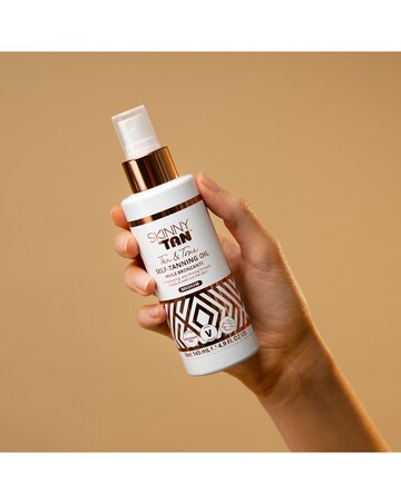 Skinny Tan Tan & Tone Self - Tanning Oil Medium 145ml