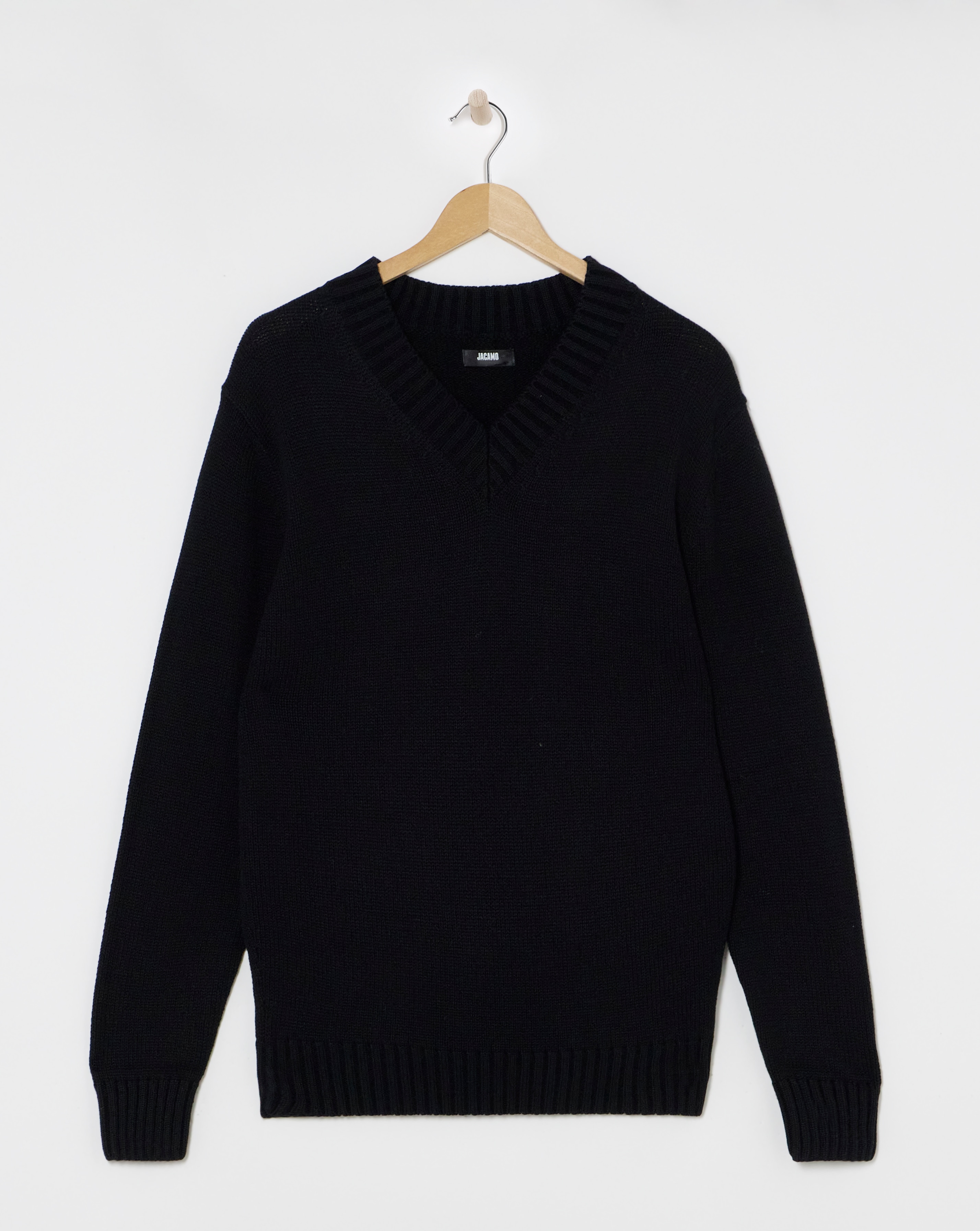 Black Cricket Jumper