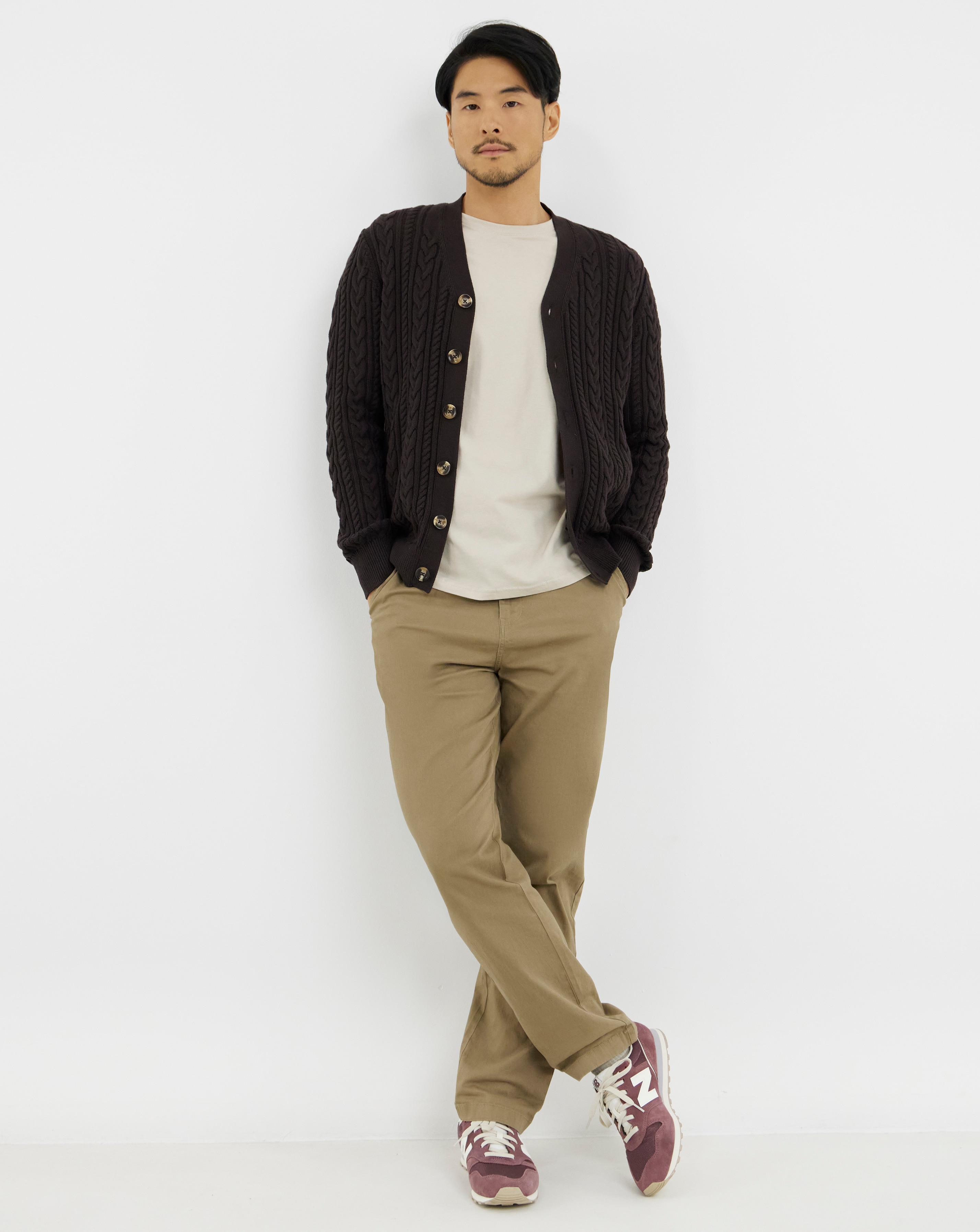 Cable Knitted Cardigan