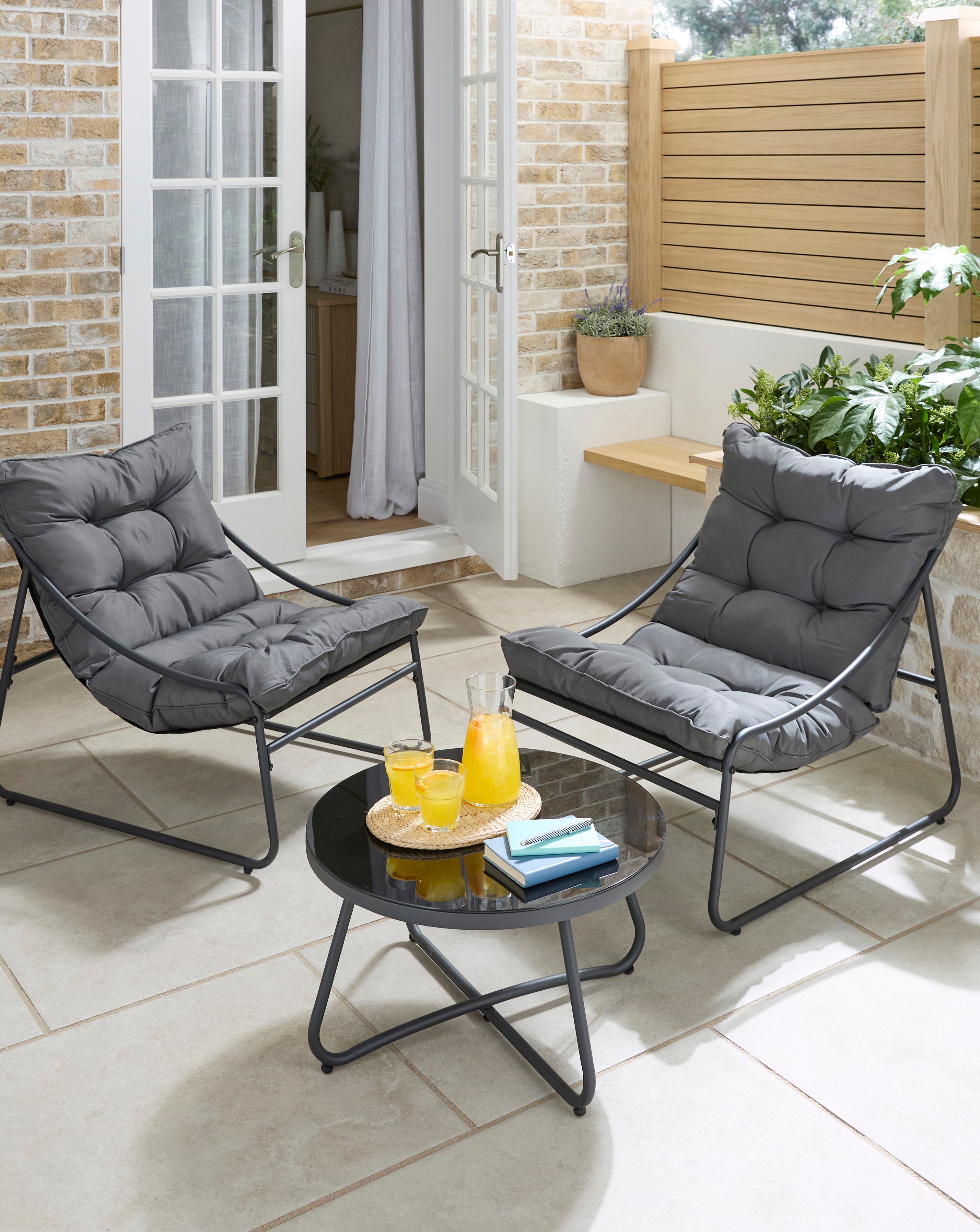 Lucia Padded Bistro Set