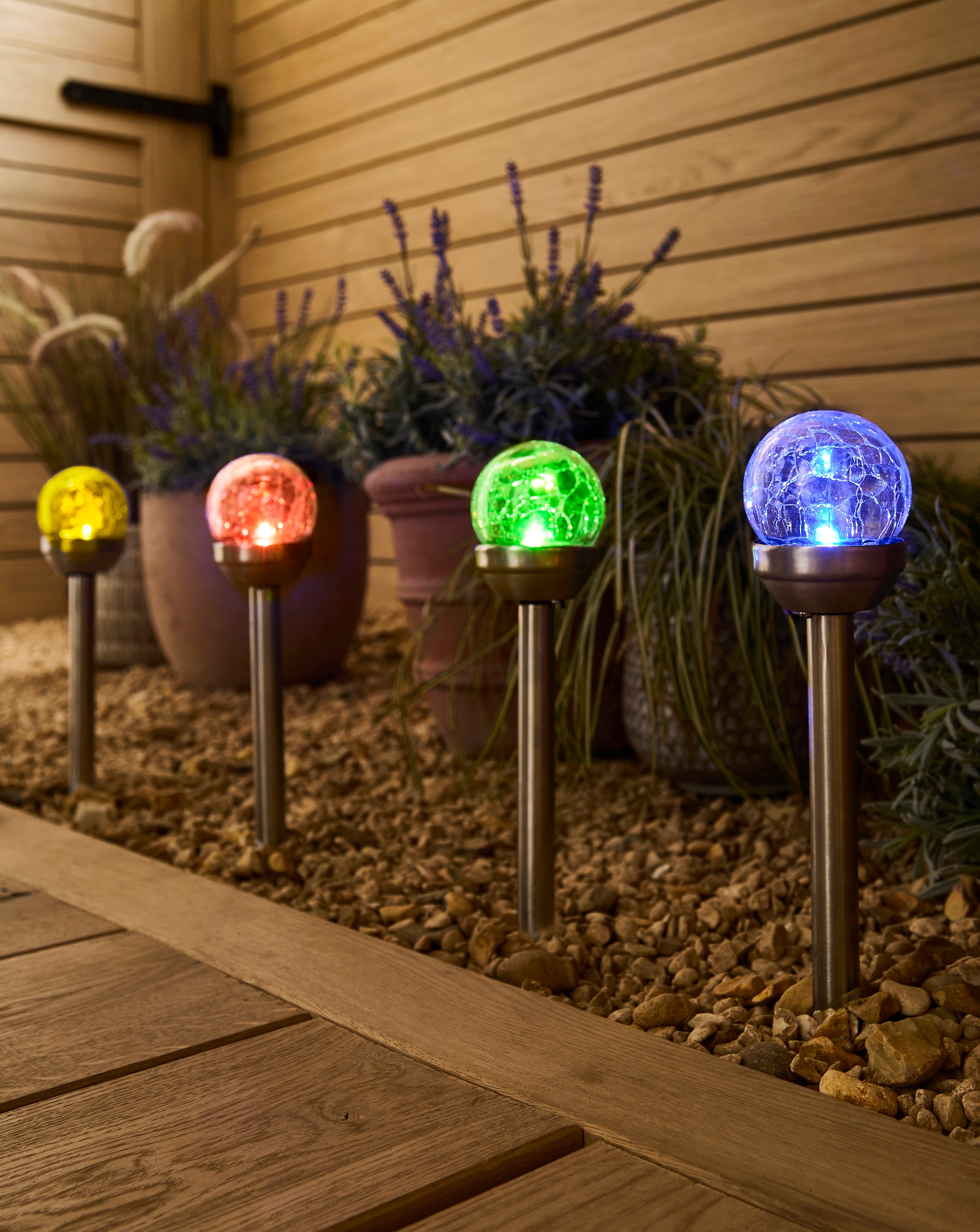 New In - Crackle Ball Colour Changing Lights