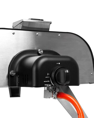 George Foreman Dual Fuel Powered Pizza Oven with Paddle & Carry Bag