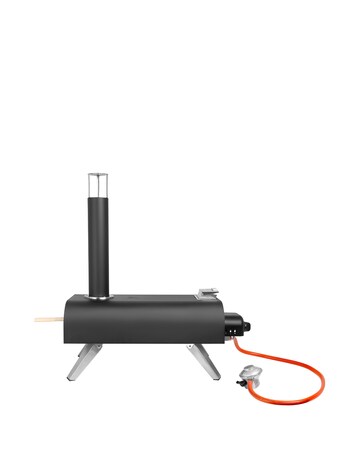 George Foreman Dual Fuel Powered Pizza Oven with Paddle & Carry Bag