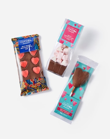 Cocoba Valentines Bundle - Bars, Lollipop & Spoons