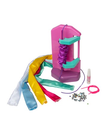 Love & Hugs Scrunchie Maker Set With Fabrics, Cords, Sequins And Gemstones