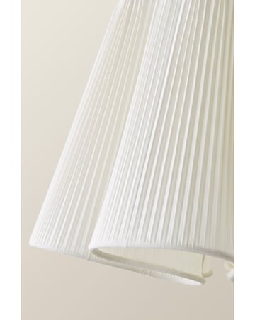 ValueLights Jemima Natural Full Pleated Shade