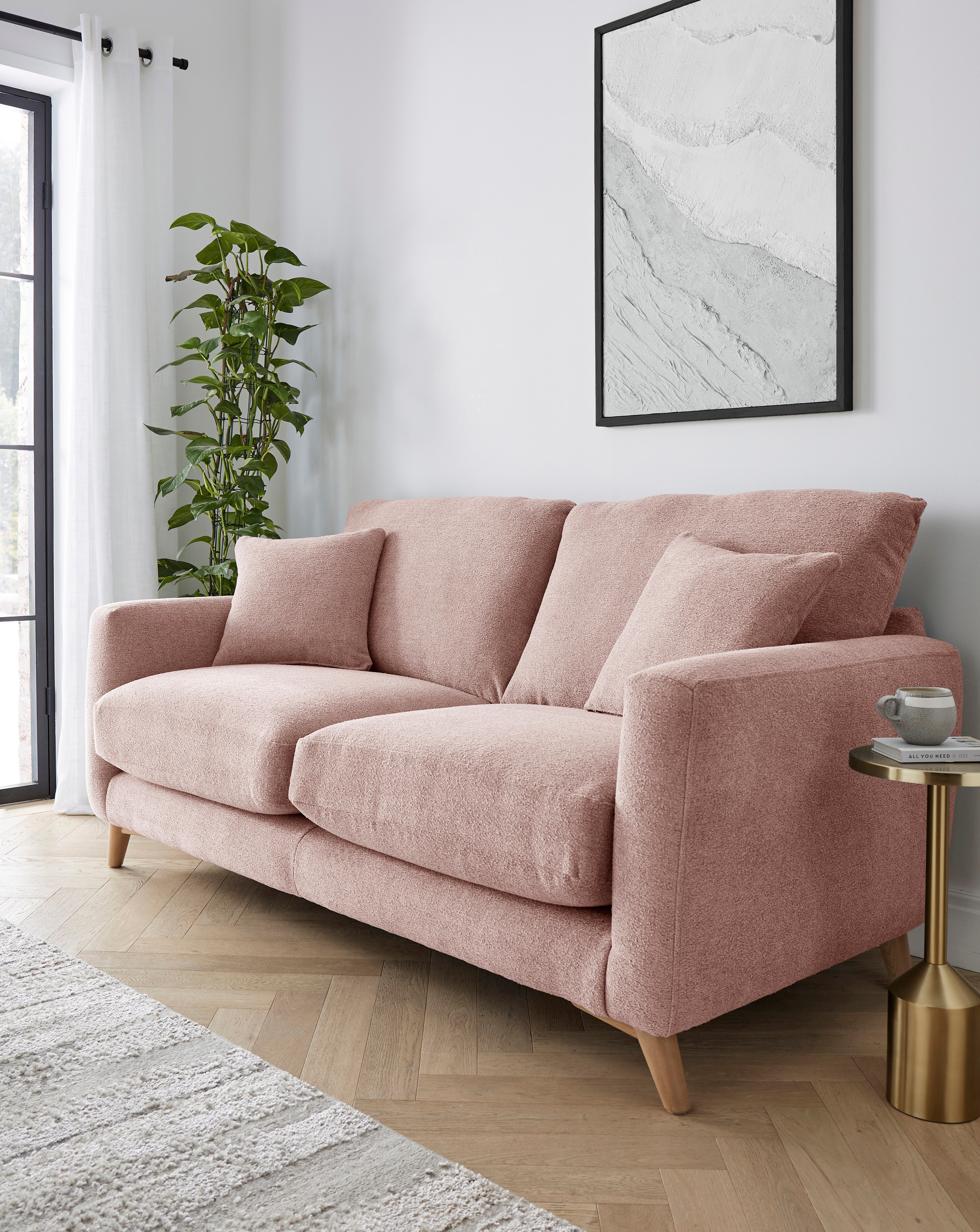 Beckett Chenille 3 Seater Sofa