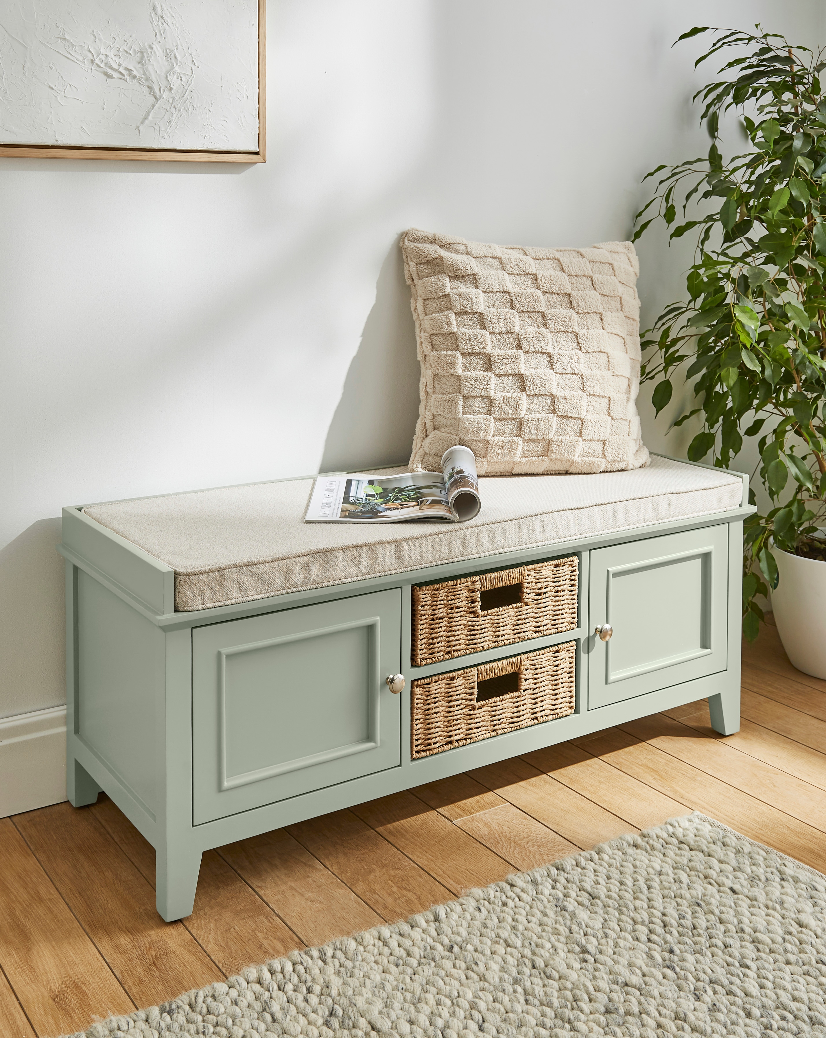 Julipa Knighton Storage Bench