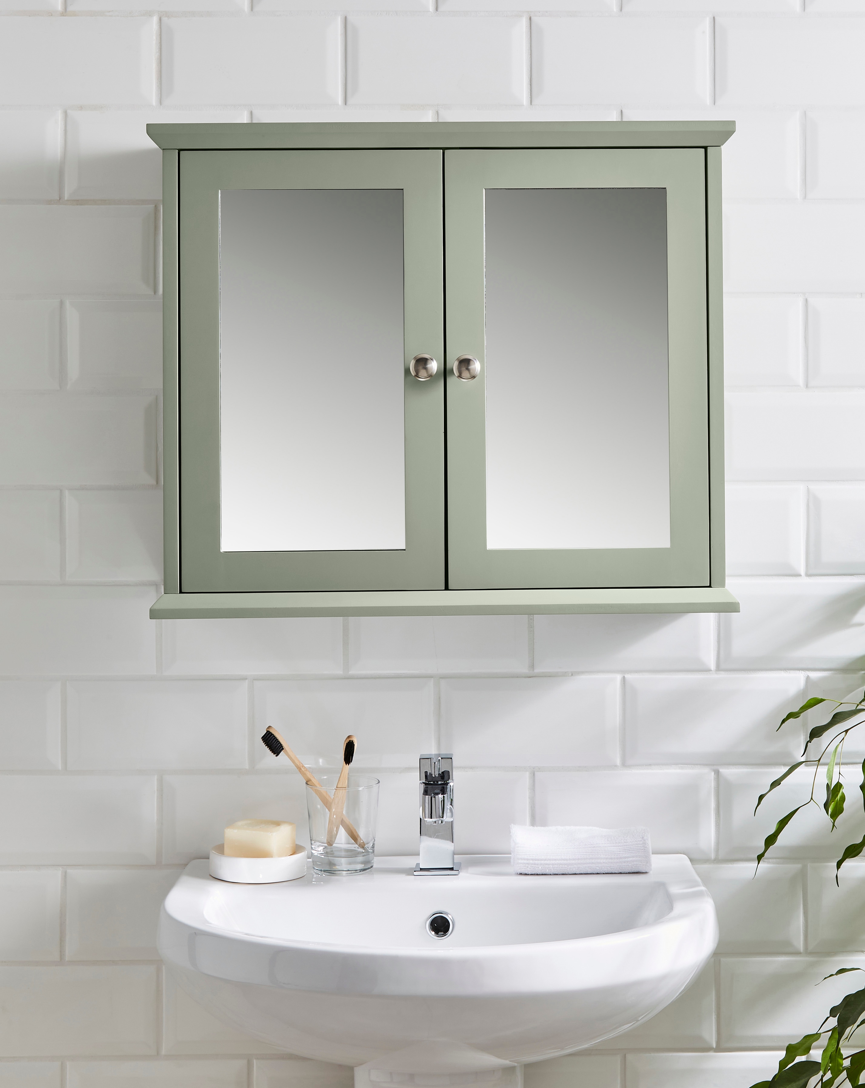 Julipa Knighton Double Mirror Cabinet