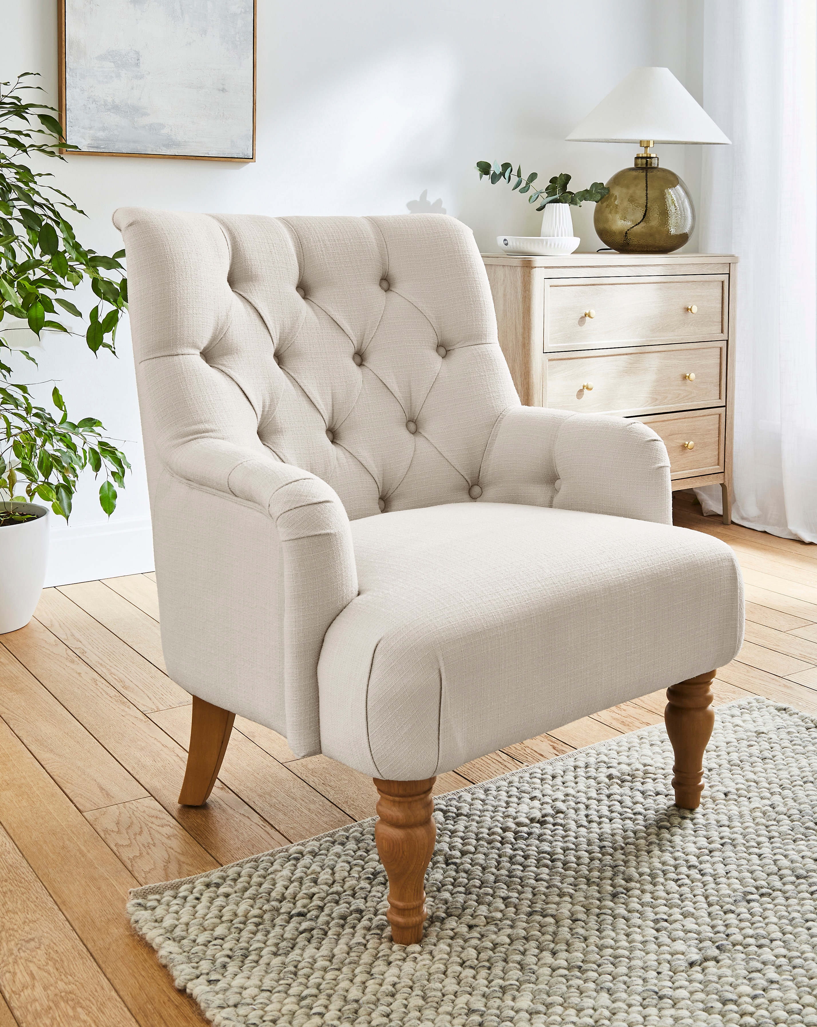 New In - Julipa Mae Fabric Accent Chair