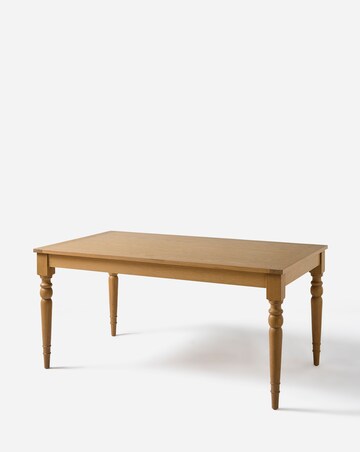 Margot Oak Dining Table with 4 Mabel Chairs