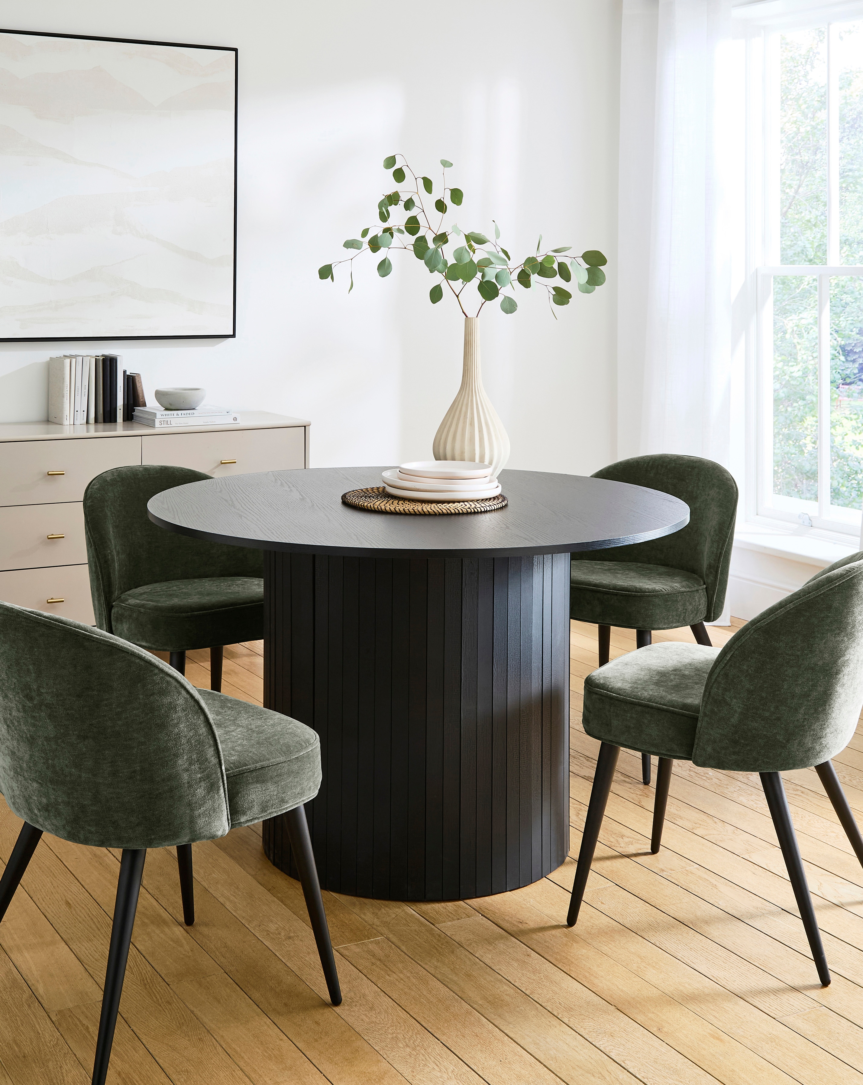New In - Addison Table with 4 Emilie Chairs